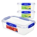 KLIP IT PLUS auslaufsichere Vorratsdosen | 2 x 1L & 2,2 L | luftdichte und st...
