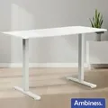 Ambiness höhenverstellbarer Schreibtisch FlexxPro 100x60 weiß