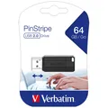 kQ Verbatim USB Stick 64 GB Store 'n' Go PinStripe USB 2.0 49065