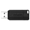 verbatim USB-Stick PinStripe schwarz 64 GB, 1 St.