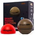 Deeper Chirp+ 2 - Fischfinder zum Auswerfen mit Angelruten, werfbares Echolot