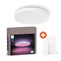 Philips Hue | Datura Deckenleuchte inkl. Dimmschalter | Rund 600x600mm