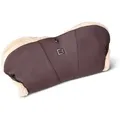 Moon Muff Handmuff, Dunkelbraun, Textil, Uni, Füllung: Polyester, 51x7x24 cm, EN 1888, für Buggys, durchgängige Griffstangen, Baby on Tour, Kinderwagen, Kinderwagen-Zubehör, Sonstiges Kinderwagenzubehör