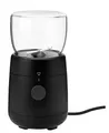RIG-TIG Kaffeemühle FOODIE - Automatischer, elektrischer Mixer, Zerkleinerer für Kaffeebohnen, Gewürze - Ein-Knopf-Bedienung - Glas, Borosilikat, Kunststoff, Edelstahl - Tragbar & Kompakt - Schwarz