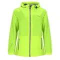 Blue Wave Funktionsjacke Fabienne Damen Outdoor-Jacke Fabienne - Regenjacke Wander- und Fahrradjacke gelb 48