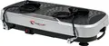 Christopeit Vibro 3000 – Ganzkörper-Vibrationsgerät mit 20 Geschwindigkeitsstufen, 3 Vibrationszonen, Inklusive Expander Bänder, LED-Display, Max. 120 kg, Transportrollen