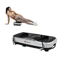 Christopeit Vibrationsplatte Vibro 3000 - 20 Geschwindigkeitsstufen - Muskelaufbau, Koordination, Fettstoffwechsel