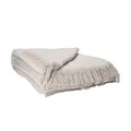 como Wohndecke mit Fransen  Sophia ¦ beige ¦ Maße (cm): B: 150