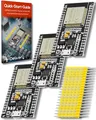 AZDelivery 3 x ESP-32 Dev Kit C unverlötet NodeMCU Module WLAN WiFi Development Board mit CP2102 (Nachfolgermodell zum ESP8266) und kompatibel mit Arduino inklusive E-Book!…