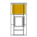 Fireplace Wärmespeichersteine für Kaminofen Adelaide 4 Stück