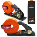 | 2Pack 3.5M Spanngurte Mit Ratsche und Kratzschutz | Zurrgurte mit Ratsche |...