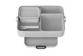 Mepal Bento-Lunchbox Large 1500ml mit Fächern Cool Grey Grau
