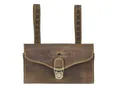 Greenburry Vintage Original Fahrradtasche Leder 17 cm