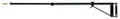 Manfrotto Wandgalgen Schwarz 1,2-2,1 m