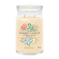 Yankee Candle Signature Duftkerze ; große Kerze mit langer Brenndauer „Christmas Cookie“ ; Soja-Wachs-Mix