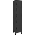 Schließfachschrank Anthrazit 38x40x180 Cm Stahl - Vidaxl