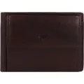 Braun Büffel Arezzo Geldbörse RFID Schutz Leder 10.5 cm - Dunkelbraun