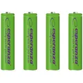 Esperanza Wiederaufladbare Batterien Ni-Mh Aaa 1000Mah 4St. Grün