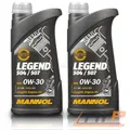MANNOL 2x 1 L LITER LEGEND 504/507 MOTOR-ÖL MOTOREN-ÖL