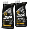 2x1L MANNOL LEGEND 504/507 0W30 MOTORÖL passend für VW 504 / 507.00 BMW LL 04 C3