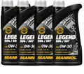 4x1 Liter MANNOL Legend 504 00 / 507 00 Motoröl 0W30  C3 VW Longlife BMW LL-04