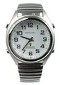 Marschall Funk ◙ TALKING WATCH > Armbanduhr Ø 40mm | Edelstahlband