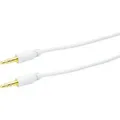 Schwaiger Audio Anschlusskabel 3,5 mm Klinkenstecker Weiß 1,5 m