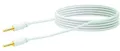 Schwaiger Audio Anschlusskabel TFS4150 532 Klinke weiß, 1,5m, 1x 3,5mm Klinken Stecker / 1x 3,5mm Kl