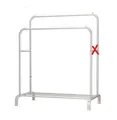 Stehender Kleiderständer, Edihome, Metall, 110cm x 150cm