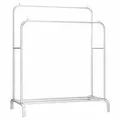 Stehender Kleiderständer Edihome Metall 110cm x 150cm weiß B-WARE