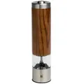 WMF Elektrische Salz-/Pfeffermühle  Ceramill , holzfarben , Edelstahl,Holz,Glas,Kunststoff , Maße (cm): H: 21,5