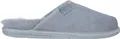 Vanuba - Herren Hausschuhe Soay Moderne Pantoffeln Echtleder Lammfell Natur Wolle M008 Grau, Größe 46 EU