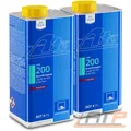 2x ATE 1 L LITER BREMSEN FLÜSSIGKEIT BREMSFLÜSSIGKEIT TYP 200 DOT-4