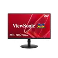 ViewSonic VA2408-HDJ Monitor 24 Zoll Full HD, 100Hz, IPS, 99% sRGB, Höhenverstellbar, HDR10, HDMI, VGA, DP, Flimmerfrei, 2 Jahre Garantie
