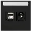 Jung Smart-TV-Anschlussdose 2f MMD LS 4521 SWM