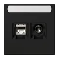 Jung Smart-TV-Anschlussdose 2f MMD LS 4521 SWM Kommunikationstechnik