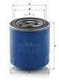 MANN-FILTER W 8017 ÖLFILTER FÜR HYUNDAI KIA