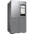 Samsung Family HubTM+ RF9000 French Door mit AI Vision und Beverage Center, EEK: E, 636 L Edelstahl Look