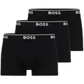 BOSS Trunk TRUNK 3 PACK (3-St) BOSS Schriftzug auf dem Bund schwarz XL