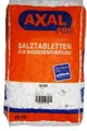 Axal Siede-Salztabletten Wasserenthärtungsanlagen Salzelektrolyse Pool 25kg