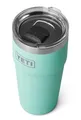 YETI Rambler Thermobecher 20 oz (591 ml) Seafoam – Kaffeebecher To Go, Thermotasse mit abnehmbarem MagSlider–Deckel, Isolierbecher aus Edelstahl