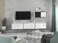 moebel-dich-auf Wohnwand VARIANTO 5, (5- teilig., 3x Schrank mit Klappe, 1x Regal offen, 1x Schrank mit Tür)