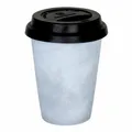 Könitz Concrete Coffee To Go Mug mit Deckel Becher Kaffeebecher Porzellan 380ml