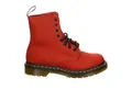 DR. MARTENS Dr. Martens 1460 Velour Schnürstiefel - Sneaker rot Stiefelette