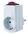 GAO EMP600SW-PP-G Zwischenstecker mit Schalter, 2-polig