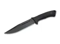 Spartan Blades Universalmesser Spartan Blades Harsey Fighter All Black, feststehendes Messer, (1 St), Scheide inklusive
