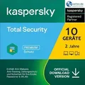 Kaspersky Total Security Upgrade - 10 Geräte - 2 Jahre, Download