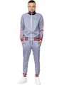 Lonsdale Men's BURMARSH Trainingsanzug, Blue/White/Red, XXL