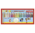 STABILO Buntstift 18 woody 3 in 1 Malset farbsortiert