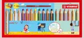 STABILO - Buntstift, Wasserfarbe & Wachsmalkreide - woody 3 in 1-18er Pack mit S